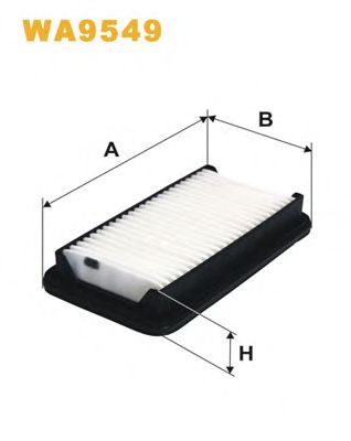 WIX FILTERS wa9549 -  Воздушный фильтр
